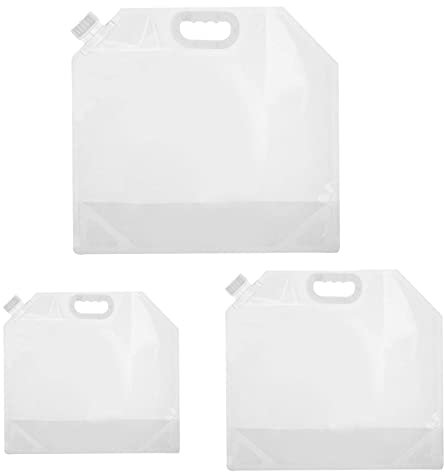 Rubeyul Bidon d'eau pliable de 3 l pour eau potable, pour bureau, camping, excursions en plein air