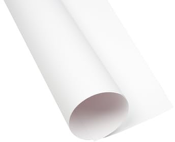 OXFORD Bastelkarton, DIN A3/ Buntes Bastelpapier/ Tonpapier 160 g/m2,25 Blatt, weiß