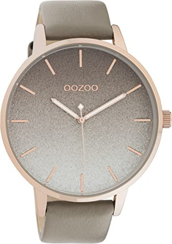 Oozoo Timepieces Damen Uhr - Armbanduhr Damen mit 20mm Lederarmband - Analog Damenuhr in rund C10832
