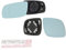 Johns, kompatibel zu VW Golf 4 Spiegelglas Set links und rechts (kleines Glas) beheizbar 1J1 ab 99-05
