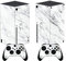 PlayVital Adesivo Skin per Xbox Series X Console&Controller Sticker Decal Cover Vinile per Xbox Series X-Marmo Bianco Moderno