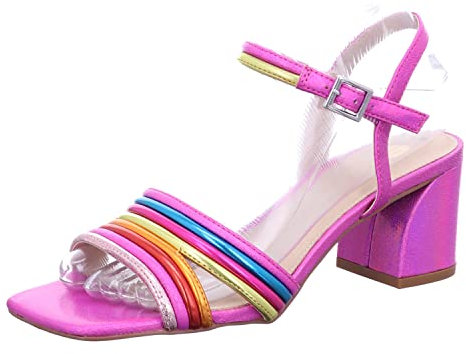 La Strada 2200753 Sandalia fucsia/naranja, rosa fucsia, 41 EU