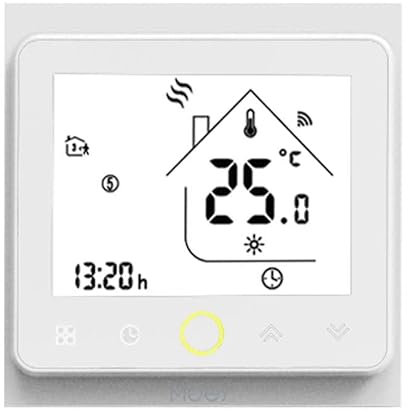 Smart ZIGBEE Thermostat, Temperatursteuerung für Elektrische Fußbodenheizung, kompatibel mit Smart Life Tuya App und Alexa und Google