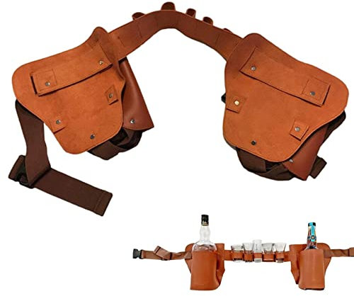 ceinture bière, support réglable avec boucle elt – bière, ceinture soda bière, porte-bouteille, sac taille pour homme
