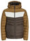 JACK & JONES Mens Puffer Jacket 100% Nylon Quilted Padded Windproof Outdoor Jacket for Men, Mulch Colour, Size- L