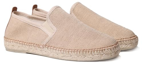 TONI PONS Dallas Espadrilles für Herren aus Stoff., Rostbraun, 46 EU