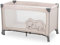 hauck Dream N Play GO, Disney Pooh Rainbow Beige – Reisebett mit Reisetasche für Babys & Kleinkinder, leicht, schnell & kompakt faltbar, 120 cm x 60 cm, ab Geburt bis 15 kg