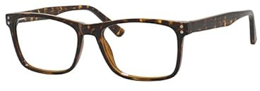 ENHANCE EN4139 Eyeglasses Men's Glasses Frame Black, Black Fade, Brown Fade, Gray Crystal, Tortoise 54mm (Tortoise)