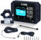 DCHOUSE Charge Discharge Monitor with Touchable Hall Sensor Display, 0-90V 300A Battery Monitor for Li-ion LiFePO4 AGM Gel Battery Voltage Battery Capacity Tester