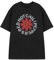 Red Hot Chili Peppers Logo T-Shirt | Unisex Black Short-Sleeved Graphic Tee | Band Merchandise Top | Rock Music Fan Apparel for Him or Her | Alternative Music Gift for Adults
