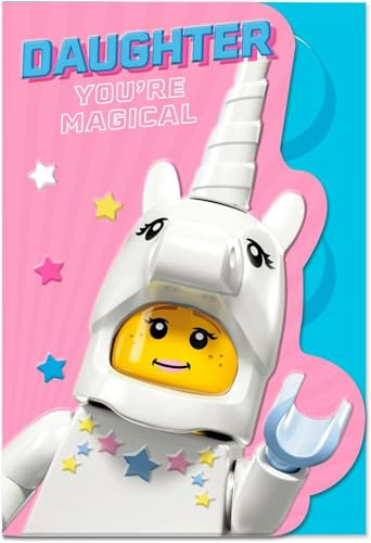Cards Hallmark Lego Einhorn Tochter Geburtstag 3D Pop Up