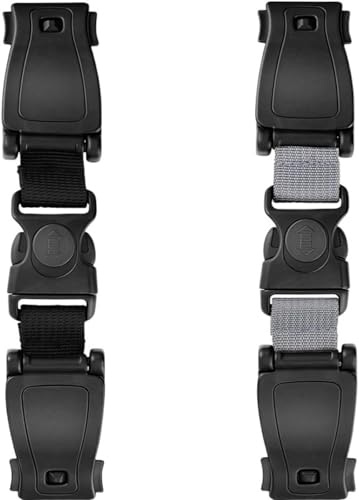 COZERI 2 Pièces Attache Ceinture Siège Auto Bébé, Clip de Sécurité pour Ceinture de Voiture, Pince de Poitrine, Accessoire de Sécurité pour Siège Auto et Poussette