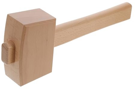 HOLIDYOYO Woodworking Wood Mallet for Wood Carving and Leather Craft DIY Projects and Carpentry Use