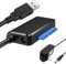 MaxRenard USB 3.0 to SATA Adapter with Power | External Hard Drive Converter for 2.5/3.5 SSD/HDD up to 20TB | 12V 24W Power Supply & UASP Support for Seagate/WD/Toshiba