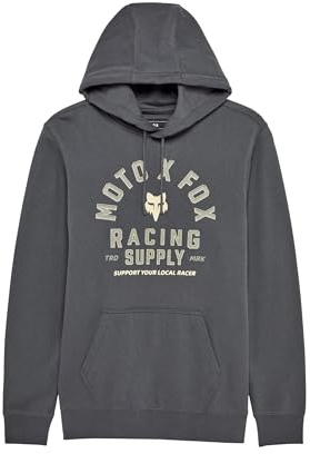 HOODIE FOX LOCAL RACER FLEECE PO DARK SHADOW M