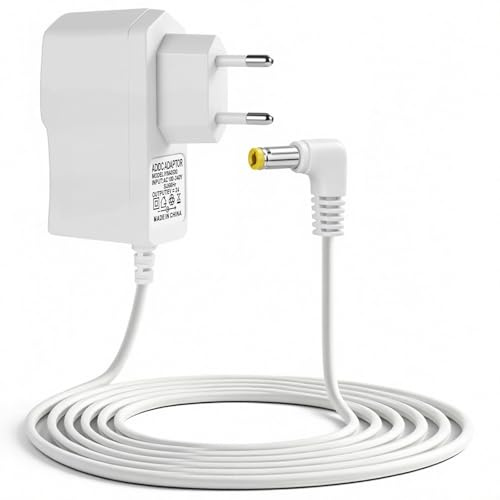6V Babyphone Ladegerät für Philips Avent SCD713 SCD723 SCD786 Netzteil | 1,5m Stromkabel für Elternstation; 12W Ersatzstecker; stabile Energieversorgung zur DECT Babyüberwachung