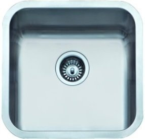 ALBAÑO - (Modelo Basic) Fregadero 1 seno cuadrado, 45x45cm