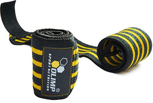 Olimp Accessories Handgelenk-Verpackungen, Hardcore, Gewichtheben und Kraftdreikampf - 1 Paar