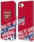 Head Case Designs Officially Licensed Arsenal FC Impact Crest and Gunners Logo Leather Wallet Case Compatible With Apple iPhone 7/8 / SE 2020 & 2022