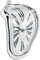 Monsterzeug Designeruhr Zeitfluss, schmelzende Wanduhr, Originelle Glasuhr, Kunst Uhr, Regaluhr rutschfest, Surrealismus, Römische Zahlen