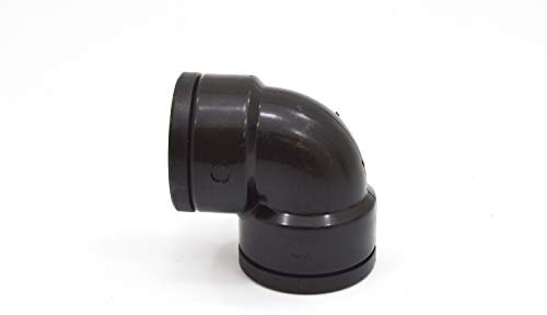 S&M 701467 Coude fileté Femelle 3/4 Noir