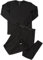 LAPASA Completo Termico Uomo in Pile Calzamaglie Termica & Maglie Termiche Set М11 Caldo Nero S