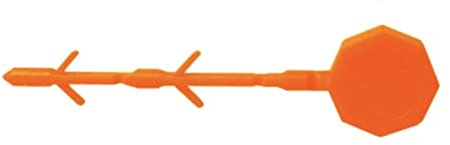 500 Stück Steckplomben Plombe für Übungsfeuerlöscher gelb, orange, blau, grün von MBS-FIRE, Farbe: orange