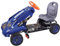 Hauck Pedal Go Kart, NERF Striker - for Children 4 Years+ up to 50 kg, Steel Frame, Adjustable Seat, Handbrake, Large Wheels with Rubber Profile, Slots for NERF Darts and NERF Blaster