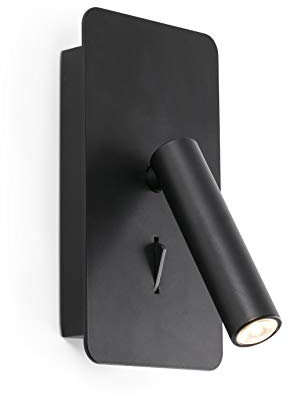 Faro Barcelona 62116 - SUAU USB A Lampe applique noire