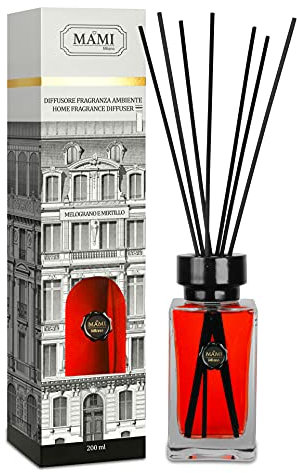 Mami Milano - Raumduft Diffusor 200 ml - Granatapfel und Heidelbeere
