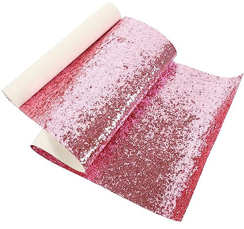 MAGICLULU DIY Liefert Anhänger Zubehör Anhänger Zubehör Glänzender Pailletten PU Glitter Paillettenblatt DIY Ohrring handgefertigtes Bag Accessoire Anhänger Basteln Anhänger Basteln