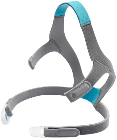 SyunsXoon F20 Kopfbedeckung, kompatibel mit Resmed AirFit/AirTouch F20 Vollgesichtsmaske, Kopfbedeckung, verstellbar, bequem, F20 CPAP Kopfband mit 2 magnetischen Clips