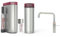 Quooker mit Reservoire PRO3 und CUBE kochend Wasserhahn (Fusion Square, verchromt glänzend)