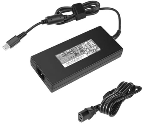 330W 280W 240W AC Charger Fit for MSI Raider GE78HX GE77HX GE76 GE68HX GE67HX GE66 Vector GP78HX GP76HX GP77 GP68HX GP66HX GP66 Leopard Stealth GS77 WE76 Titan GT77 Creator Pro Z16 X17 Z17 Laptop