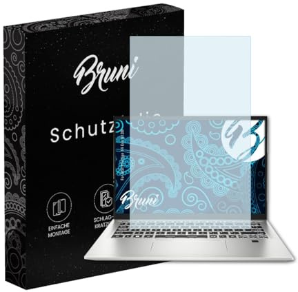Bruni Screen Protector compatible with MSI Prestige 14 Evo B13M Protector Film, crystal clear Protective Film (2X)