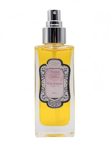 La Sultane de Saba - Huile de Beauté Senteur Rose - Voyage sur la Route des Délices - 200 ml