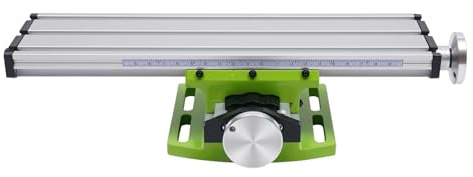 Kreuztisch Frästisch Bohrtisch Koordinatentisch Schraubstock Support 2-Achsen Fräsständer Multifunktionaler Mikrotischbohrer Bohr- und Fräsmaschinenkreuztisc für Fräsmaschine Ständerbohrmaschine