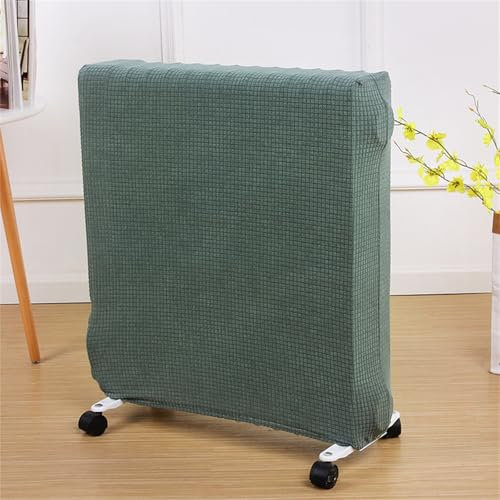 Highdi Fabric Radiator Dust Cover, Elastic Fabric Radiator Cover Heater Accessories for Space Heater, Easy to Install Radiator Cover for Various Sizes (60-90cm,Sage Green)
