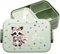 4youDesign | Personalisierte Kinder Brotdose Midi Grün mit Namen - Lunchbox Waschbär Motiv für Kindergarten & Schule - Brotzeitdose Mädchen Junge