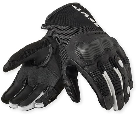 REV'IT! Revit Blaze Motorrad Handschuhe, schwarz/weiß, S