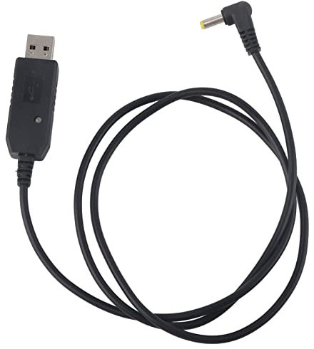 Cable de Transformador de Cable de Cargador USB de mtlavismo para walkie Talkie 5r artesanía Exquisita Liviana y portátil Ideal para Radio y Algunas Otras radios con una Longitud