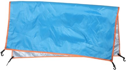 YARNOW Cubierta para Tienda de Campaña al Aire Lona Plegable Resistente al Agua y Protección UV Refugio Portátil para Camping Senderismo y Eventos