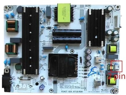 TV Power Motherboard Board compatible Hisense 65R6E3 65R6E4 65H6570G 65R7G5 65A7100FTUK 65A7100 RSAG7.820.8718/ROH HLL-4365WU 278428(2 pin)
