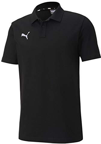 Puma Herren teamGOAL 23 Casuals Polo Poloshirt, Black, XL