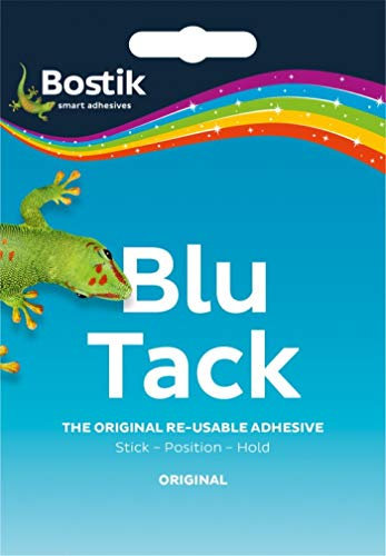 Bostik Blue Tack - The Original Re-usable Adhesive : Stick - Position - Hold (Original)