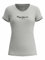 Pepe Jeans New Virginia Ss N, T-Shirt para Mujer, Gris (Grey Marl), XS