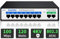 Goalake Switch Poe+ 10 Ports, Switch Ethernet Géré dans Le Cloud, 8 Ports Poe à 120 W, 2 Gigabit Uplink, 802.3af/at, App Facile à Gérer, Détection Cloud, Vlan, Redémarrage Cloud, 250 M