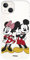 Schutzhülle für iPhone 14, offizielle Disney, Mickey und Minnie Posando zum Schutz Ihres Handys, flexibel, mit offizieller Lizenz von Disney