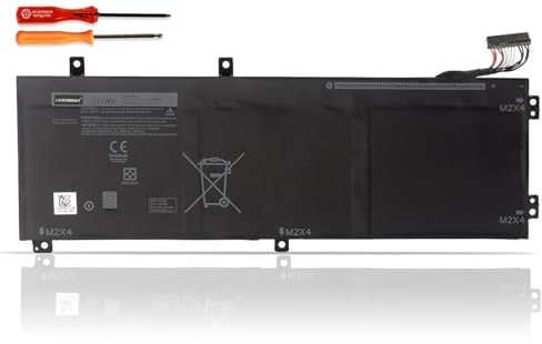 LUSONBAY H5H20 11,4V 56Wh Laptop Akku Ersatz für Dell XPS 15 9550/9560/9570, Precision 5530/5520/ M5520/ 62MJV/ M7R96/5D91C/ 05D91C Serie