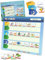 LIKARTO® Planning journalier pour Enfants - Tableau magnétique Montessori Enfants avec 147 aimants et cordelette - Entièrement inscriptible et effaçable - Apprendre Les routines Quotidiennes